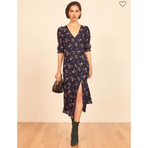NWT Reformation Larchmont Dress Parma Floral 4